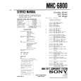 SONY MHC-6800 Instrukcja Serwisowa