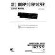 SONY XTC101FP Instrukcja Serwisowa