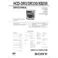 SONY HCDDR330 Instrukcja Serwisowa
