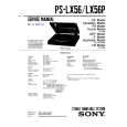 SONY PS-LX56P Instrukcja Serwisowa
