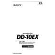 SONY DD-10EX Podręcznik Użytkownika