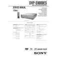 SONY DVP-S9000ES Instrukcja Obsługi
