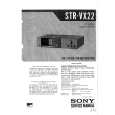 SONY STR-VX22 Instrukcja Serwisowa