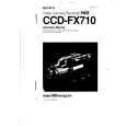SONY CCD-FX710 Instrukcja Obsługi