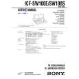 SONY ICF-SW100E Instrukcja Serwisowa