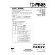 SONY TCWR445 Instrukcja Serwisowa