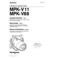 SONY MPK-V88 Instrukcja Obsługi