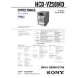 SONY HCDVZ50MD Instrukcja Serwisowa