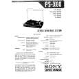 SONY PS-X60 Instrukcja Serwisowa