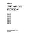 SONY DME-3000 Instrukcja Serwisowa