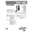 SONY TCM6/DX Instrukcja Serwisowa