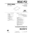 SONY MSAC-PC2 Instrukcja Serwisowa