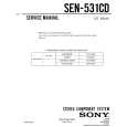 SONY SEN-531CD Instrukcja Serwisowa