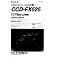 SONY CCD-FX525 Instrukcja Obsługi