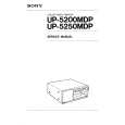 SONY UP-5200MDP Instrukcja Serwisowa