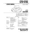 SONY CFD-970S Instrukcja Serwisowa