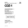 SONY CDZ-1 Instrukcja Obsługi