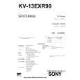 SONY KV-13EXR90 Instrukcja Obsługi