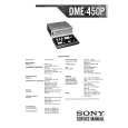 SONY DME-450P Instrukcja Serwisowa
