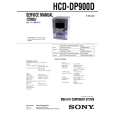 SONY HCD-DP900D Instrukcja Serwisowa
