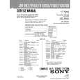 SONY LBTV202CD Instrukcja Serwisowa