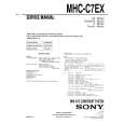 SONY MHC-C7EX Instrukcja Serwisowa