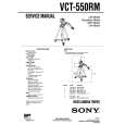 SONY VCT-550RM Instrukcja Serwisowa