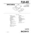 SONY PLMA55 Instrukcja Obsługi