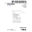 SONY XP-EV510 Instrukcja Serwisowa