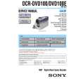 SONY DCR-DVD100E LEVEL2 Instrukcja Serwisowa