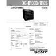 SONY X0D10CD Instrukcja Serwisowa