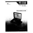 SONY PS230 Instrukcja Serwisowa