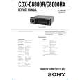 SONY CDX-C8000R Instrukcja Serwisowa