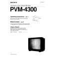 SONY PVM4300 Instrukcja Obsługi