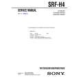 SONY SRF-H4 Instrukcja Serwisowa