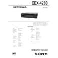 SONY CDX4280 Instrukcja Serwisowa