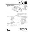 SONY CFM-155 Instrukcja Serwisowa