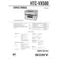 SONY HTCVX500 Instrukcja Serwisowa