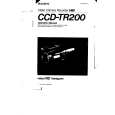 SONY CCD-TR200 Instrukcja Obsługi