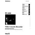 SONY EV-A50 Instrukcja Obsługi