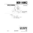 SONY MDR-14MK2 Instrukcja Serwisowa