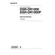 SONY DSR-DR1000 Instrukcja Serwisowa
