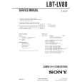 SONY LBT-LV80 Instrukcja Serwisowa