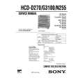 SONY HCDN255 Instrukcja Serwisowa