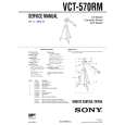 SONY VCT-570RM Instrukcja Serwisowa