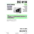 SONY DSC-W130 LEVEL3 Instrukcja Serwisowa