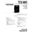 SONY TCS-580V Instrukcja Obsługi