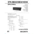 SONY STR-DB830 Instrukcja Obsługi