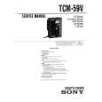 SONY TCM59V Instrukcja Serwisowa