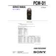 SONY PCMD1 Instrukcja Serwisowa